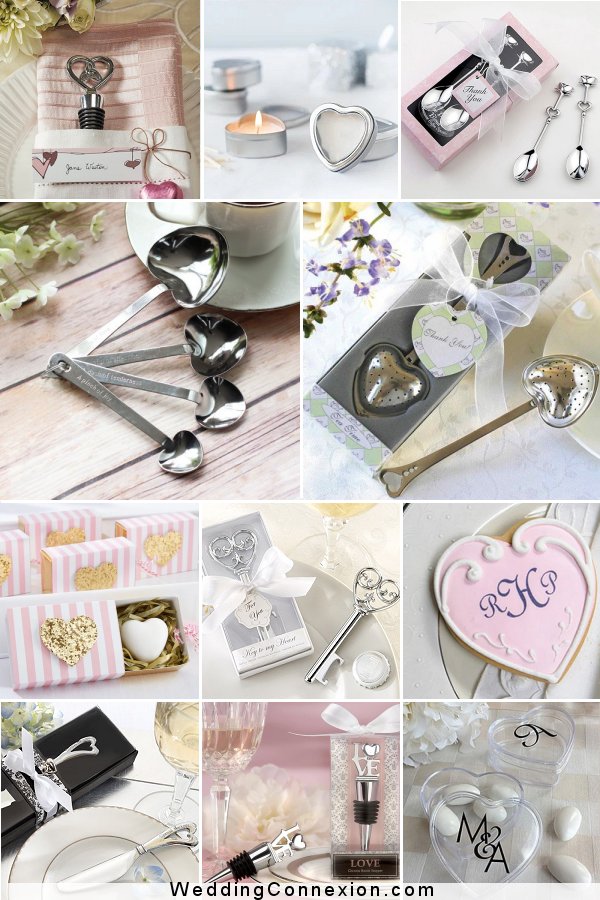 Love-Heart Wedding Favor Ideas